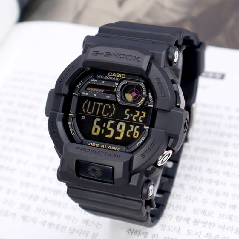 지샥 남성 스포츠 손목시계 GD-350-1B